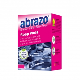Tērauda vilnas skrubji – Abrazo MINI Soap Pads, 16 gab.