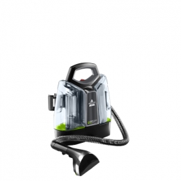 SpotClean Pet Select tīrīšanas process uz dīvāna