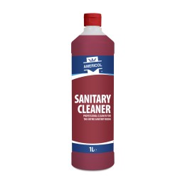 Vannas istabas un tualetes telpu tīrīšanas līdzeklis – AMERICOL SANITARY CLEANER 1 l (koncentrāts)