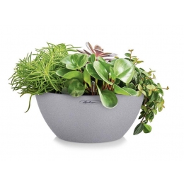 Viedais puķu pods Cubeto Stone 30 Stone Grey