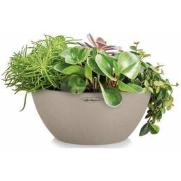 Viedais puķu pods Cubeto Stone 40 Sand Beige