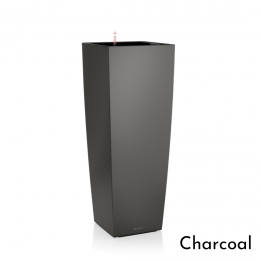 Viedais puķu pods Cubico Alto 40 Charcoal