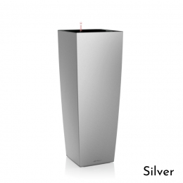 Viedais puķu pods Cubico Alto 40 Silver