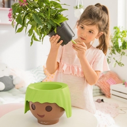 Izglītojošs puķu pods ar PLAYMOBIL elementiem