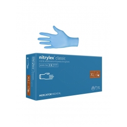 Vienreizlietojamie nitrila cimdi, Nitrylex Classic 100 gab., XL