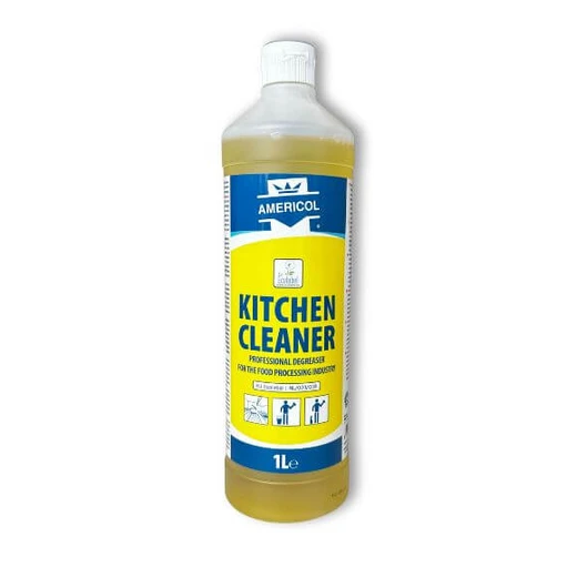 Virtuves virsmu tīrīšanas līdzeklis - AMERICOL KITCHEN CLEANER - ECOLABEL 1 l (koncentrāts)